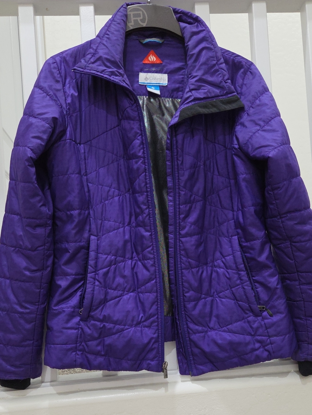 Columbia Women's Deep Purple Quilted Puff Jacket